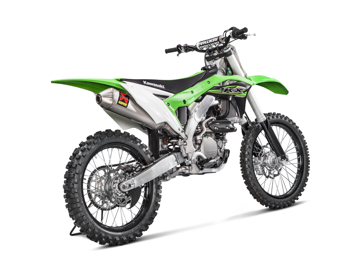 Escape Akrapovic - Evolution Line Exhaust System - Titanium/Titanium - KX 250