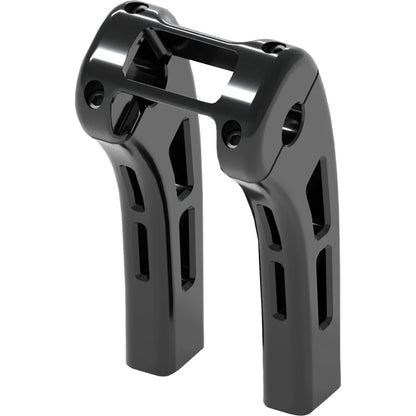 Elevadores Ghost - Elevadores Ghost - Abrazadera de pantalla Softail - 8" - Negro