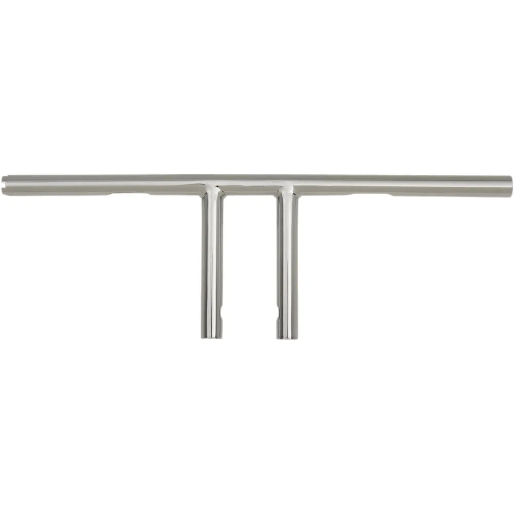 Chrome 6" T-Bar Handlebar w/ Dimples