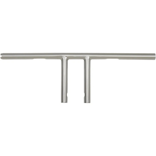 Chrome 6" T-Bar Handlebar w/ Dimples