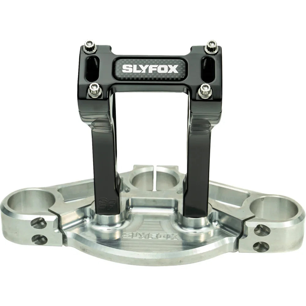 Kit SLYFOX Handlebar Riser Pullback 1" Clamping 6" Rise