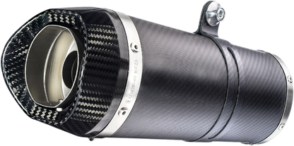 Silenciador universal LV One Evo Slip-On - Silenciador LV One Evo de fibra de carbono de 50x270 mm