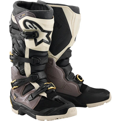 Botas tech 7 enduro drystar® negro/gris oscuro/dorado
