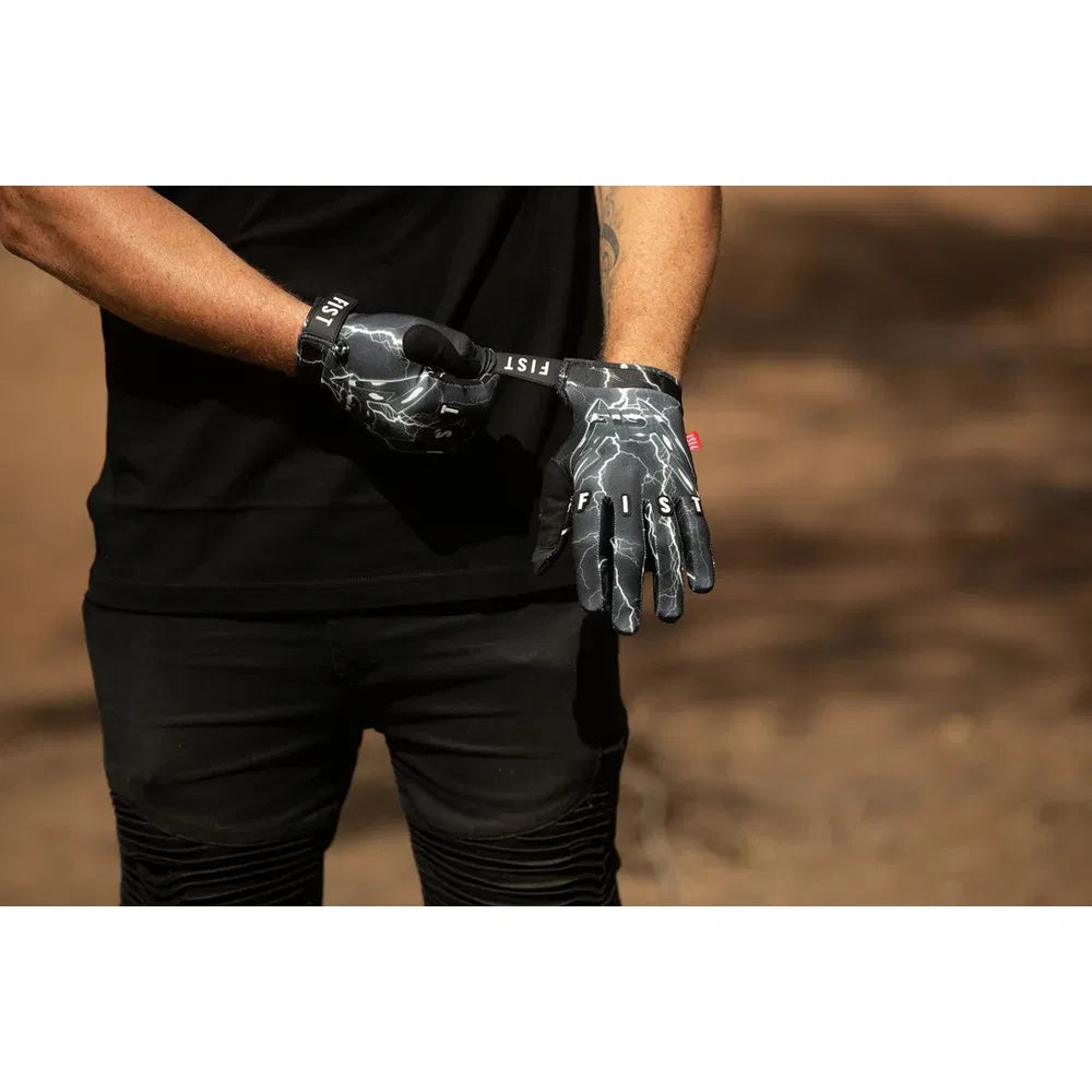 Guantes brady baker lightning con tiras