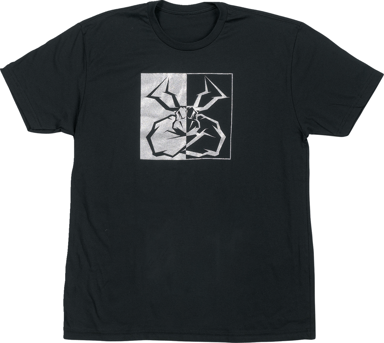 Camiseta Agroid con personalidad dividida