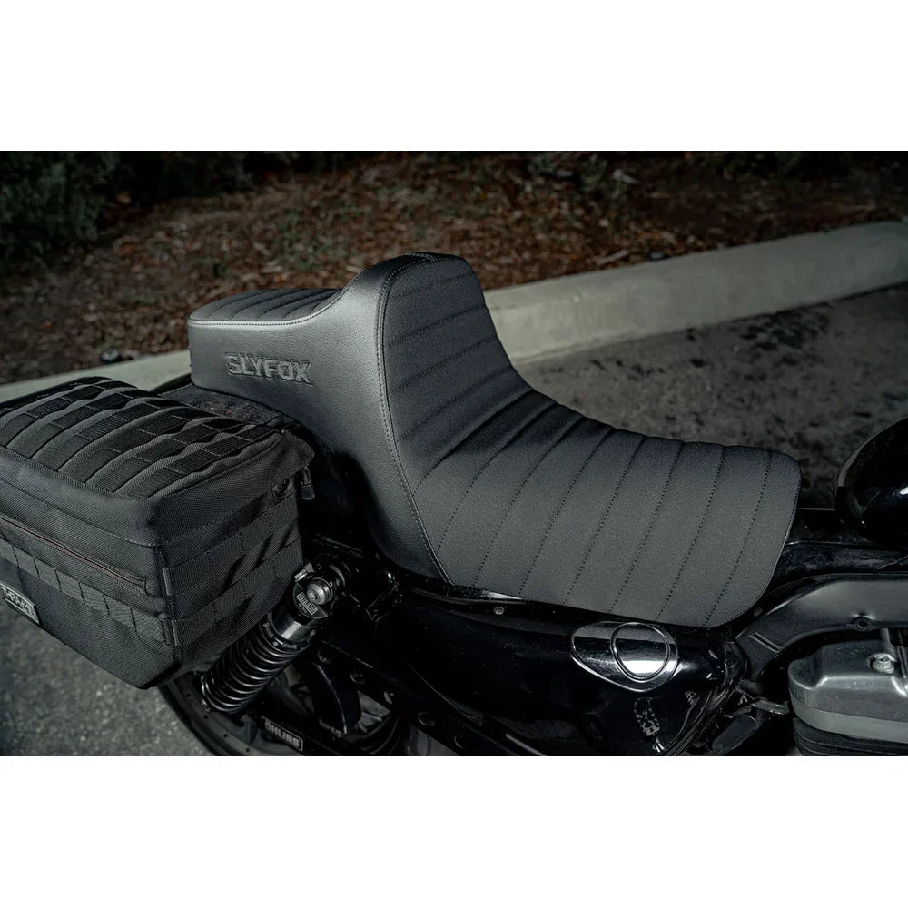 Asiento SLYFOX High Noon Vinyl Classic Stitch Black Logo Black Stitch XL '04-'22