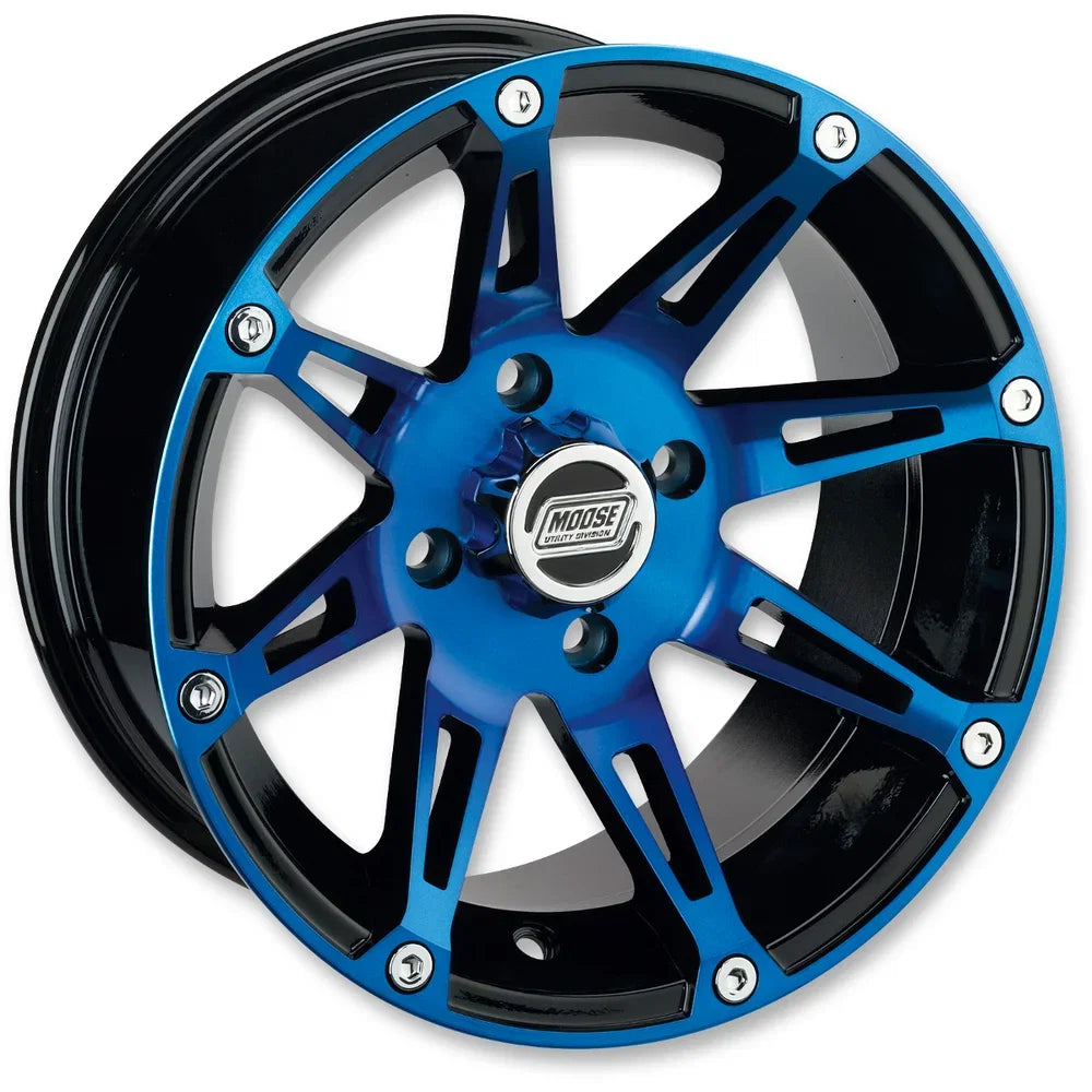Rueda Moose Offroad 387X Rear Anodized Blue/Black 14x8 4/156 4+4