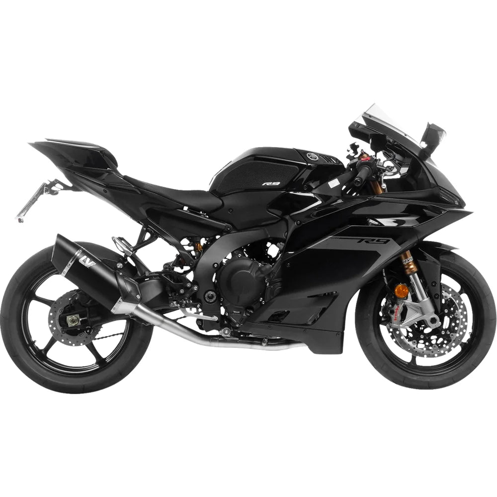 Escape LEOVINCE LV-14 R System Black Stainless Steel YZR-R9