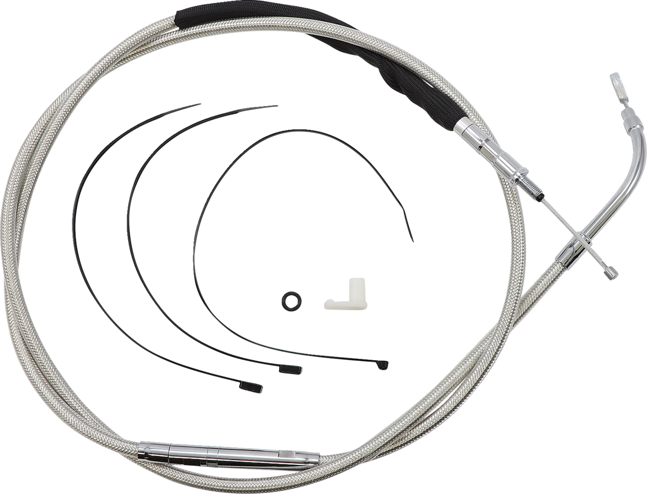 Cable de embrague de acero inoxidable pulido de alta eficiencia - Cable de embrague de acero inoxidable pulido de alta eficiencia - 73-3/4"