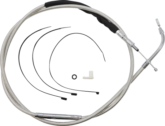 Cable de Clutch de acero inoxidable pulido de alta eficiencia - Cable de Clutch de acero inoxidable pulido de alta eficiencia - 73-3/4"