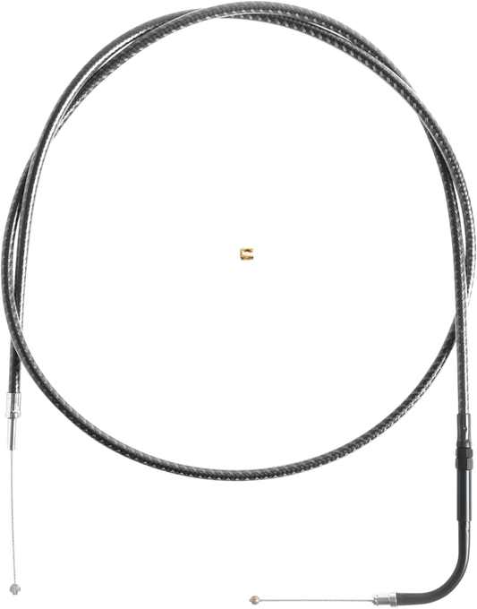 Cable trenzado de acelerador/ralentí KARBONFIBR - Cable trenzado de acelerador KARBONFIBR - 47-1/2"