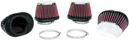 Filtros de aire con abrazadera - Filtros de aire con abrazadera - Honda/Kawasaki/Suzuki/Yamaha
