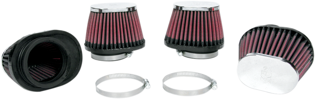 Filtros de aire con abrazadera - Filtros de aire con abrazadera - Honda/Kawasaki/Suzuki/Yamaha