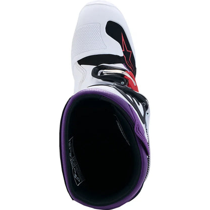 Botas Alpinestars Youth Tech 7S Dark Blue/White/Black/Purple
