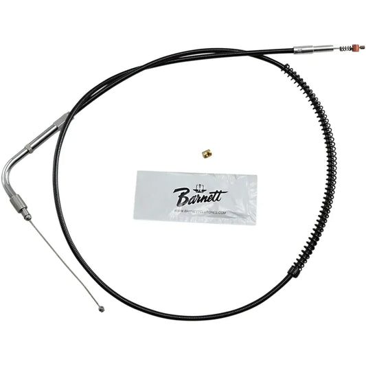 Cable de acelerador/ralentí de vinilo negro