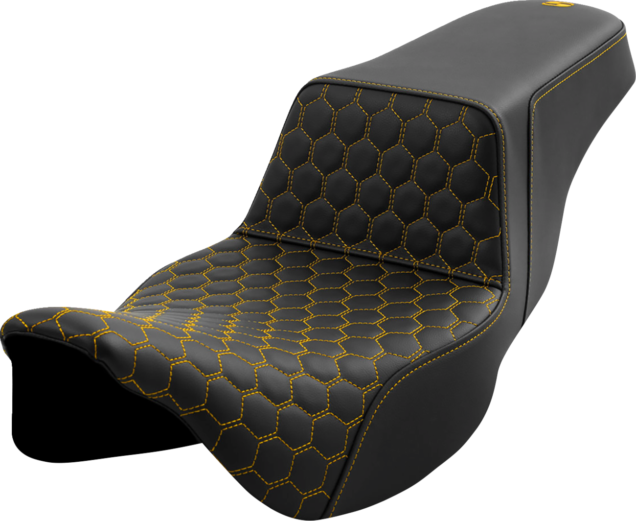 Asiento elevado tipo panal - Asiento elevado - Panal - Alcance extendido - Costuras doradas - FL '08-'23