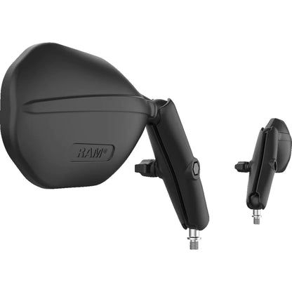 Kit tough-mirror™ con bases m10-1.25 - brazo largo