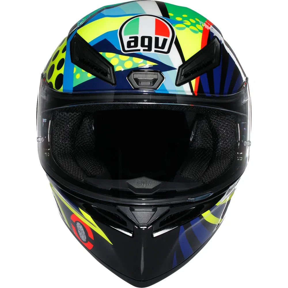 Casco k1 s rossi prueba de invierno 2020