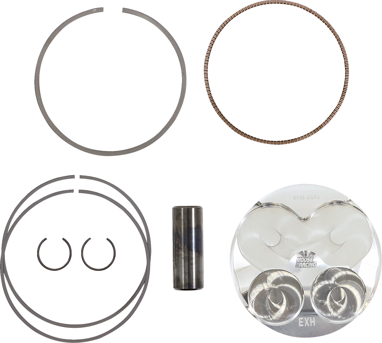Kit de pistones de 4 tiempos de alto rendimiento - Kit de pistones - 77,00 mm - Yamaha
