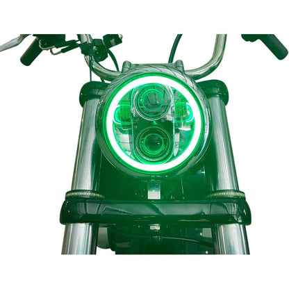 Linterna frontal led proglow™ con halo que cambia de color
