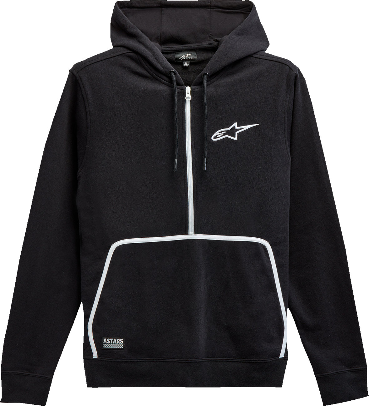Sudadera con capucha atada
