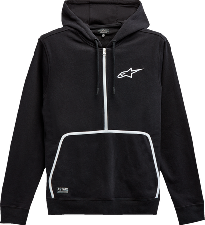 Sudadera con capucha atada