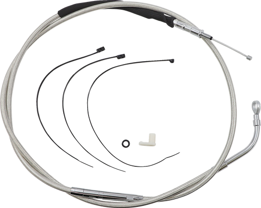 Cable de Clutch de acero inoxidable pulido de alta eficiencia - Cable de Clutch de acero inoxidable pulido de alta eficiencia - 75-3/4"