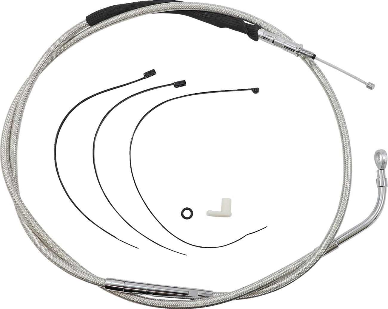 Cable de embrague de acero inoxidable pulido de alta eficiencia - Cable de embrague de acero inoxidable pulido de alta eficiencia - 75-3/4"