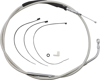 Cable de embrague de acero inoxidable pulido de alta eficiencia - Cable de embrague de acero inoxidable pulido de alta eficiencia - 75-3/4"