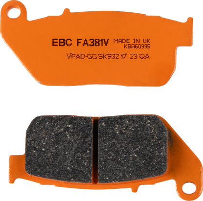 Pastillas de freno Harley/Buell - Pastillas de freno - Semisinterizadas