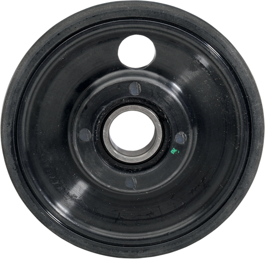 Rueda loca - Rueda loca con rodamiento/espaciador 6005-2RS - Negra - 5.62" OD x 20 mm ID
