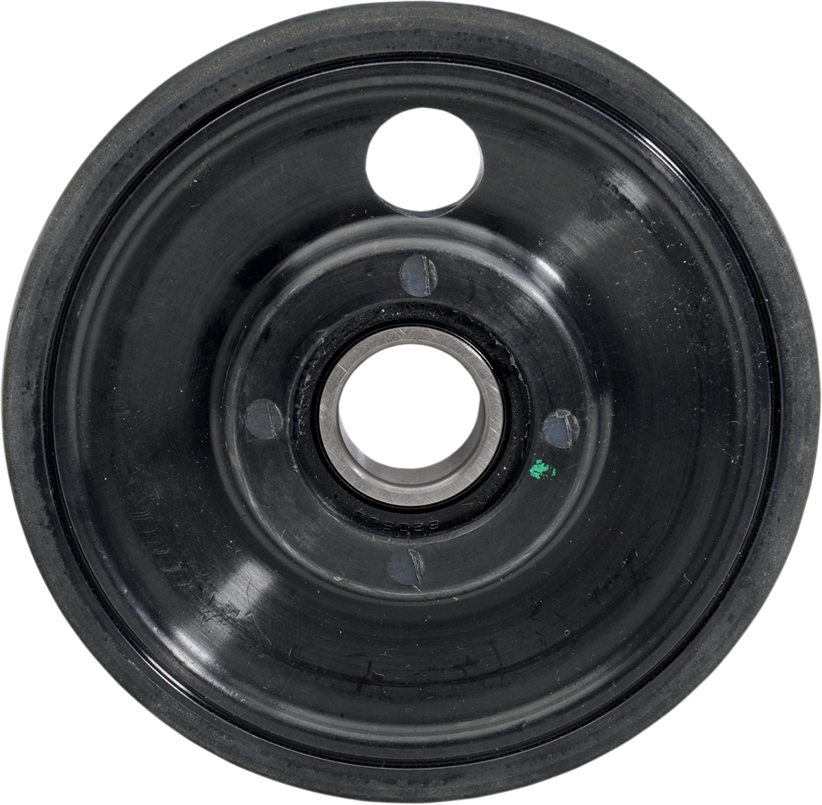 Rueda loca - Rueda loca con rodamiento/espaciador 6005-2RS - Negra - 5.62" OD x 20 mm ID
