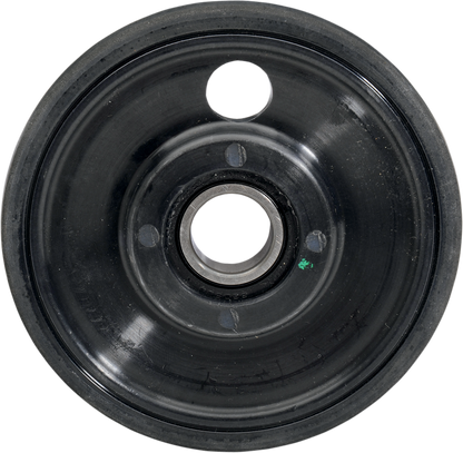 Rueda loca - Rueda loca con rodamiento/espaciador 6005-2RS - Negra - 5.62" OD x 20 mm ID
