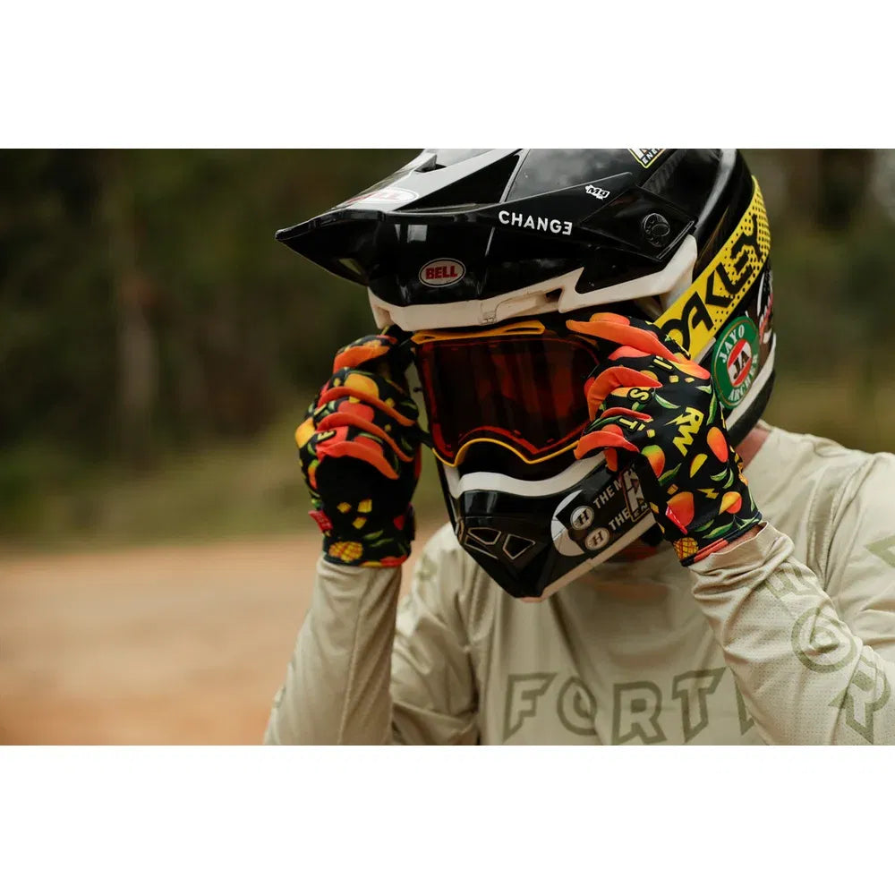 Guantes r-willy red label mango madness con correas
