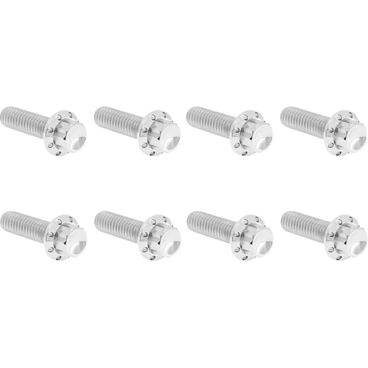 Kit de pernos de 12 puntos de titanio para trampilla de transmisión: para modelos m8