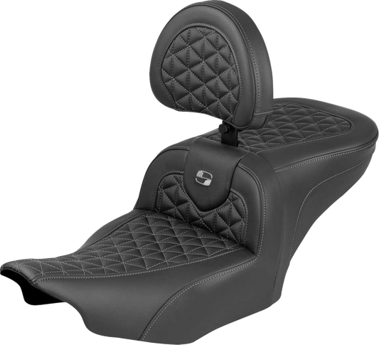 Asiento de alcance estándar Roadsofa™ - Asiento Roadsofa™ - con respaldo - Costura gris - FLH/FLT '23-'25