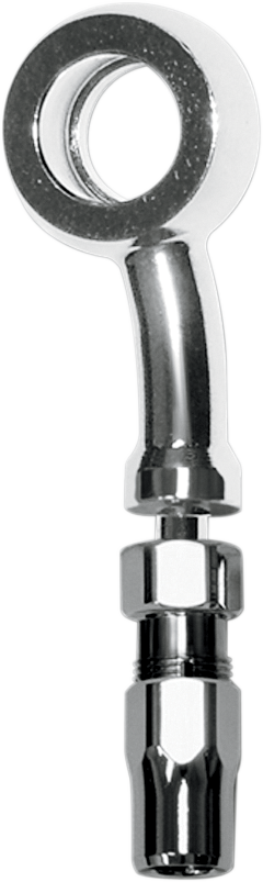 BYO® Banjo para construir su propio con accesorio - Banjo de freno BYO - Giro de 10 mm - Acero inoxidable