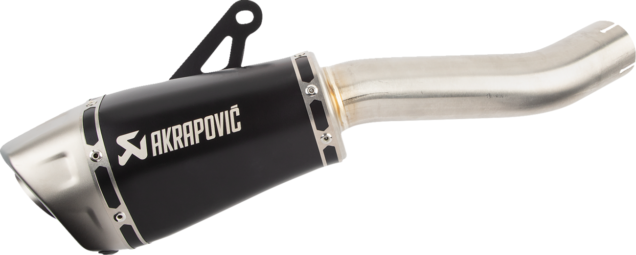 Escape Akrapovic - Slip-on Series Muffler - Titanium - Black