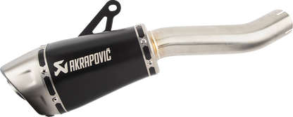Escape Akrapovic - Slip-on Series Muffler - Titanium - Black