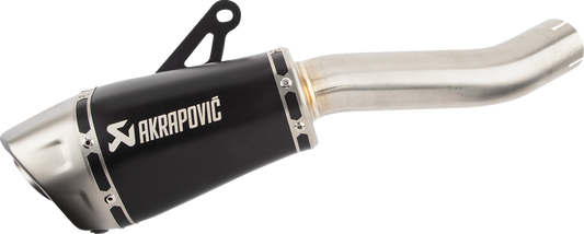 Escape Akrapovic - Slip-on Series Muffler - Titanium - Black