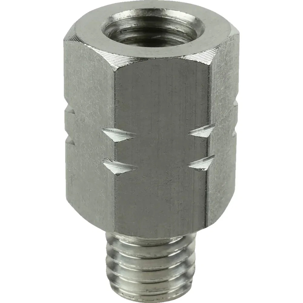 Adaptador de rosca hembra m10-1.25 a macho m10-1.5 de 20 mm de largo