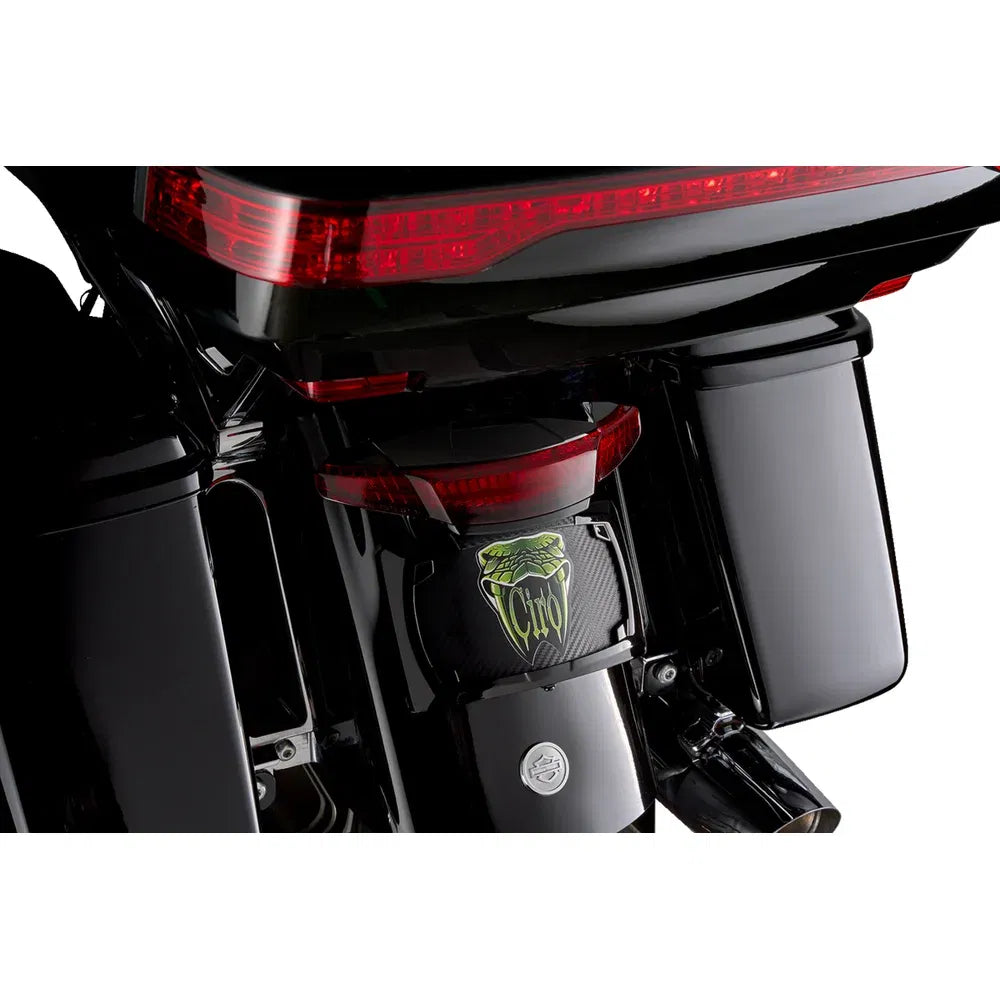 Luz trasera latitude y soporte para placa de matrícula con lightstrike™