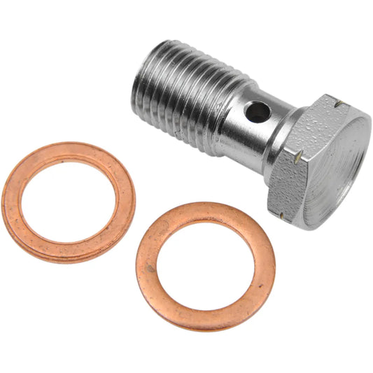 Banjo Bolt - 10 mm x 1 mm - Single - Steel