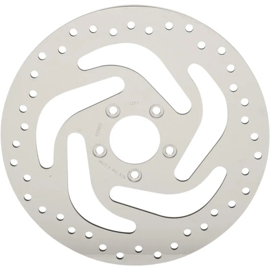 Drilled Brake Rotor - Front - 11.8" - Softail/Sporster
