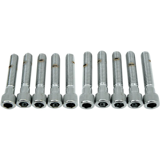 Tornillos allen estriado 3/8-16 X 2" cromo