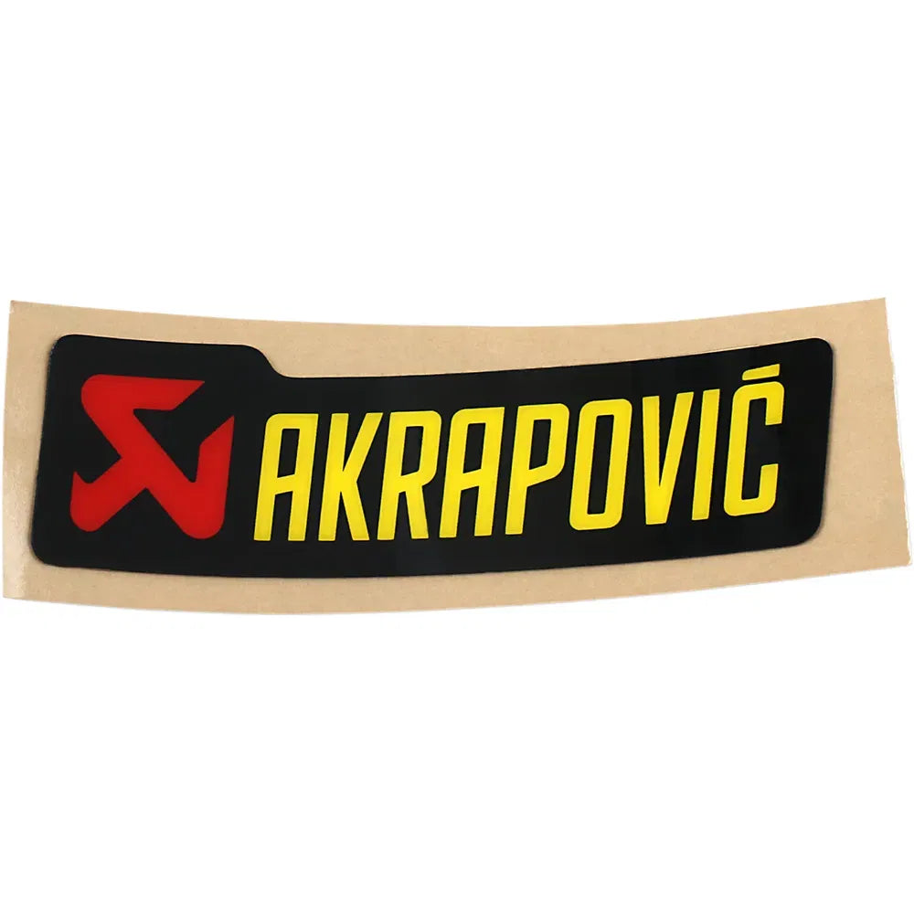 Etiqueta de reemplazo - Akrapovic