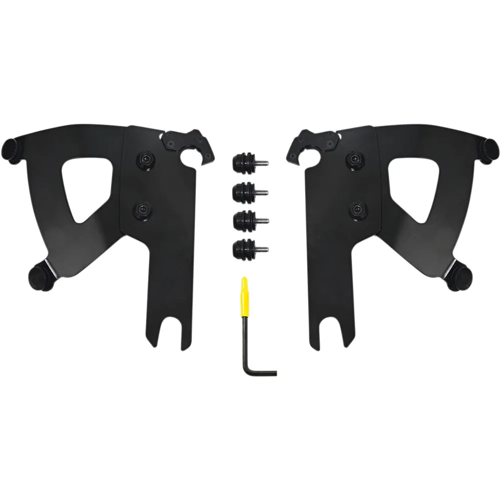 Kit de montaje con bloqueo de gatillo Road Warrior - Kit de montaje Road Warrior - Negro - FLHR
