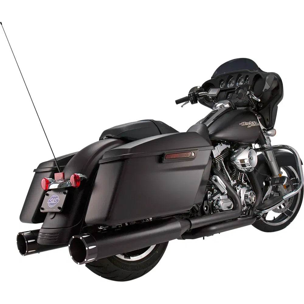 4.5" Mufflers - Black with Black Tracer