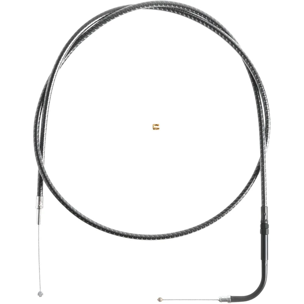 Cable trenzado de acelerador/ralentí KARBONFIBR - Cable trenzado de acelerador KARBONFIBR - 47-1/2"