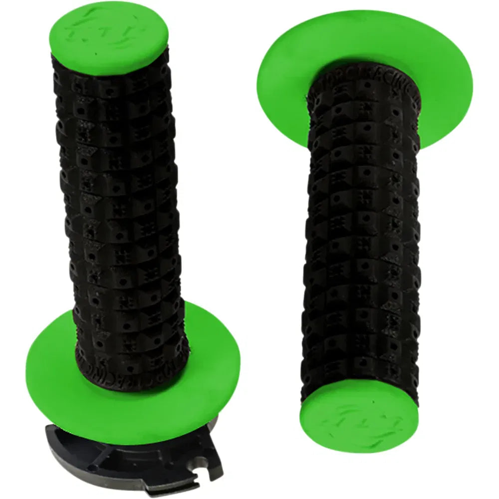 Grips - Defy - Lock-On - Black/Green